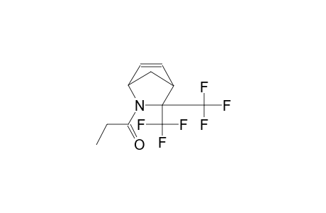 2-Propionyl-3,3-bis(trifluoromethyl)-2-azabicyclo[2.2.1]hept-5-ene