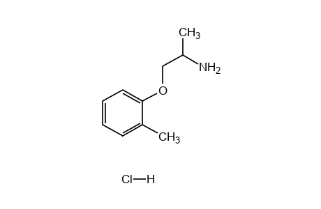 1-methyl-2-(o-tolyloxy)ethylamine, hydrochloride
