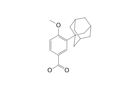 Benzoic acid, 4-methoxy-3-tricyclo[3.3.1.1(3,7)]dec-1-yl-