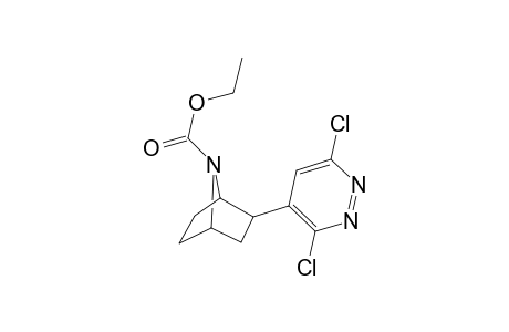 exo-2-(3,6-Dichloropyridazin-4-yl)-7-azabicyclo[2.2.1]heptane-7-carboxylic Acid Ethyl Ester