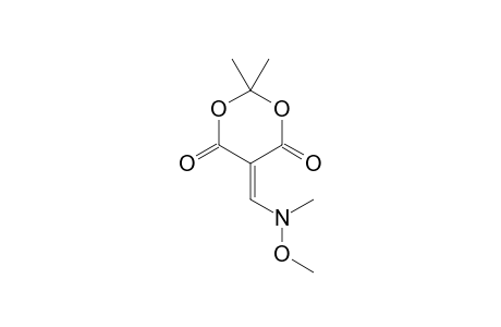 2,2-Dimethyl-5-(N-methyl-N-methoxyaminomethylene)-1,3-dioxane-4,6-dione