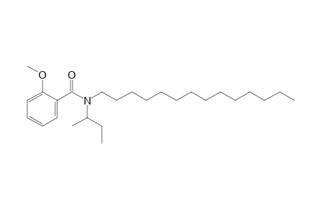 Benzamide, 2-methoxy-N-(2-butyl)-N-tetradecyl-