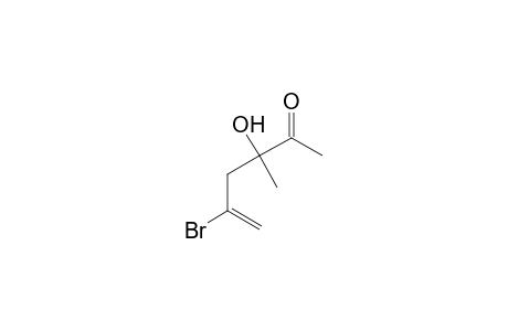 5-Hexen-2-one, 5-bromo-3-hydroxy-3-methyl-