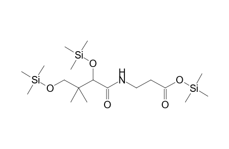 3-[[3,3-dimethyl-1-oxo-2,4-bis(trimethylsilyloxy)butyl]amino]propanoic acid trimethylsilyl ester