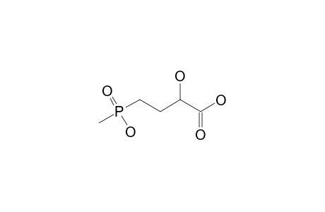 4-METHYLPHOSPHINATO-2-HYDROXY-BUTYRIC-ACID