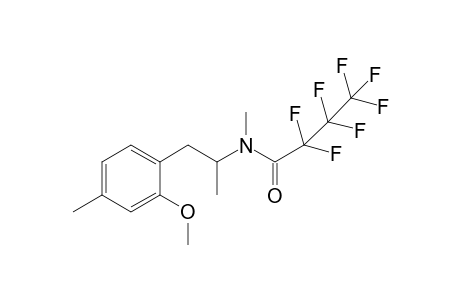 2,2,3,3,4,4,4-heptafluoro-N-(1-(2-methoxy-4-methylphenyl)propan-2-yl)-N-methylbutanamide