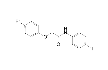 acetamide, 2-(4-bromophenoxy)-N-(4-iodophenyl)-