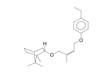 (2Z)-1-(EXO-2-BORNYLOXY)-4-(4-ETHYLPHENOXY)-2-METHYL-2-BUTENE