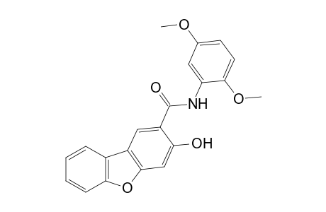2',5'-dimethoxy-3-hydroxy-2-dibenzofurancarboxanilide