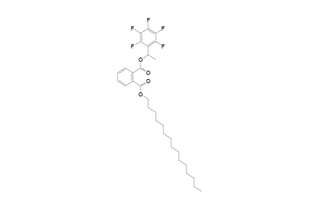 Phthalic acid, pentadecyl 1-(pentafluorophenyl)ethyl ester