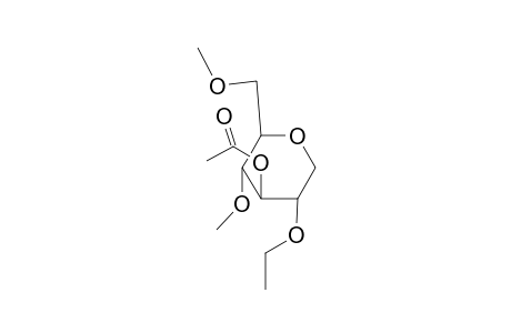 4-O-Acetyl-2,3-O-dimethyl-6-O-ethyl-1,5-anhydroglucitol