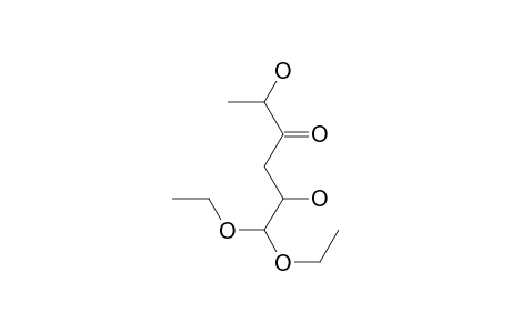 6,6-Diethoxy-2,5-dihydroxyhexan-3-one