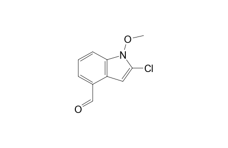 1-Methoxy-2-chloroindole-4-carboxaldehyde