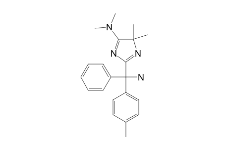 2-[1-AMINO-1-(4-METHYLPHENYL)-1-PHENYLETHYL]-5-(DIMETHYLAMINO)-4,4-DIMETHYL-4H-IMIDAZOLE