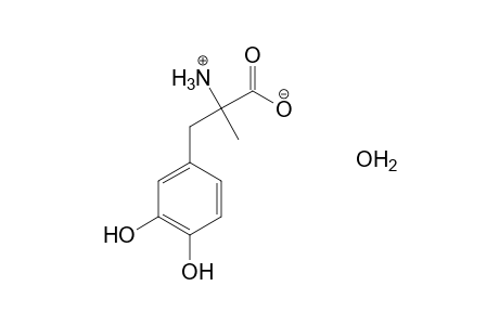 3-(3,4-DIHYDROXYPHENYL)-2-METHYL-L-ALANINE, HYDRATE