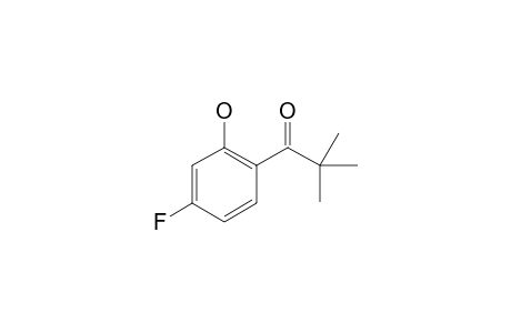 1-(4'-Fluoro-2'-hydroxyphenyl)-2,2-dimethylpropan-1-one