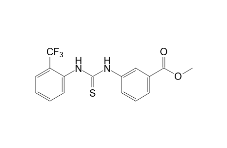 m-[2-THIO-3-(alpha,alpha,alpha-TRIFLUORO-o-TOLYL)UREIDO]BENZOIC ACID, METHYL ESTER