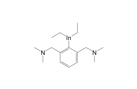 {2,6-bis[(dimethylamino)methyl]phenyl}diethyl indium
