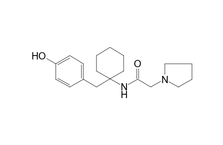 N-[1-(4-Hydroxy-benzyl)-cyclohexyl]-2-pyrrolidin-1-yl-acetamide