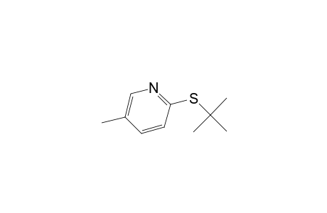 3-Picoline, 6-(tert-butylthio)-