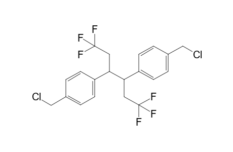 1,4-bis(trifluoromethyl)-2,3-bis(p-chloromethylphenyl)butane