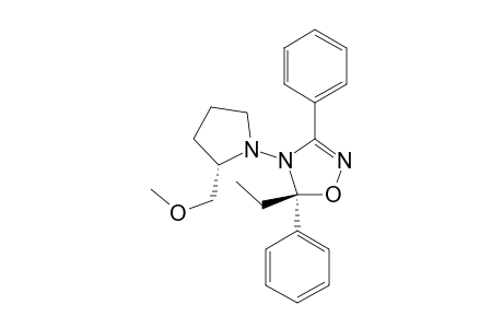 (2'S,5R)-(-)-5-ETHYL-4-[2-(METHOXYMETHYL)-TETRAHYDRO-1H-1-PYRROLYL]-3,5-DIPHENYL-4,5-DIHYDRO-1,2,4-OXADIAZOLE