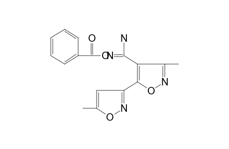 O-benzoyl-3-methyl-5-(5-methyl-3-isoxazolyl)-4-isoxazolecarboxamidoxime