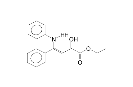 4-PHENYLAMINO-4-PHENYL-2-OXOBUT-3-ENOIC ACID, ETHYL ESTER