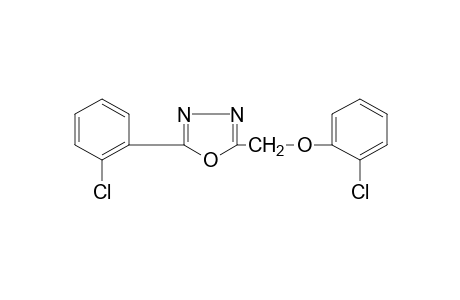 2-[(o-chlorophenoxy)methyl]-5-(o-chlorophenyl)-1,3,4-oxadiazole