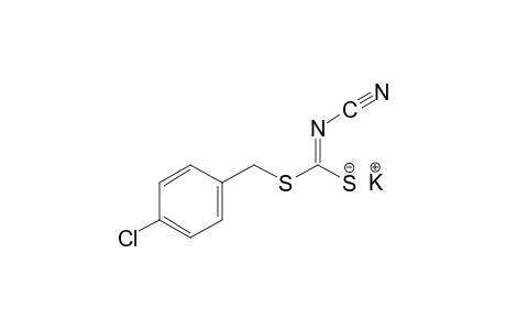 cyanodithioimidocarbonic acid, p-chlorobenzyl ester, potassium salt