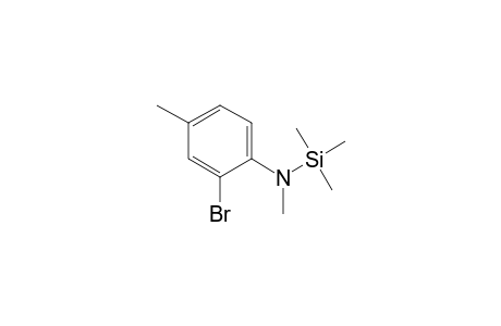 Silanamine, N-(2-bromo-4-methylphenyl)-N,1,1,1-tetramethyl-