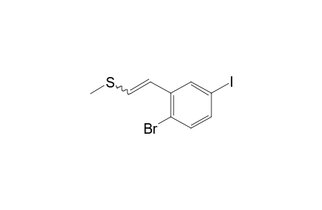 (2-Bromo-5-iodostyryl)(methyl)sulfane