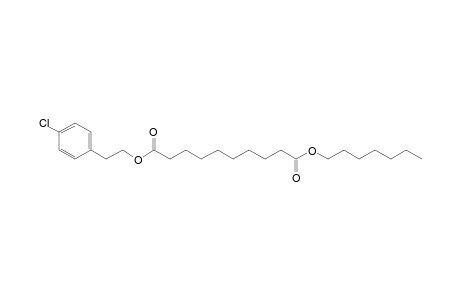 Sebacic acid, 4-chlorophenethyl heptyl ester