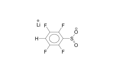 LITHIUM 2,3,5,6-TETRAFLUOROBENZENESULPHINATE