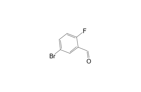 2-FLUORO-5-BROMO-BENZALDEHYDE