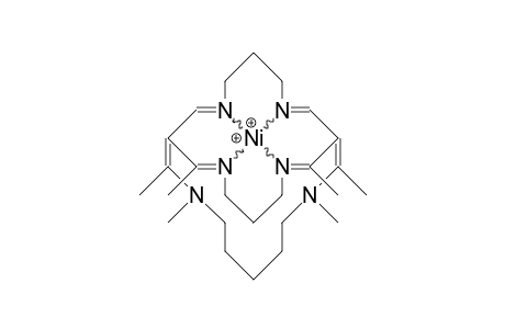 (2,3,9,10,12,18-Hexamethyl-3,9,13,17,20,24-hexaaza-bicyclo(9.7.7)pentacosa-1,10,12,17,19,24-hexaene-K4-N)-nickel dicatio