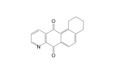 1,2,3,4-tetrahydronaphtho[1,2-g]quinoline-7,12-dione