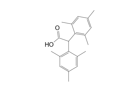 Benzeneacetic acid, 2,4,6-trimethyl-.alpha.-(2,4,6-trimethylphenyl)-