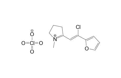 2-[2-(2-Chloro-2-(2-furyl))ethenyl]-1-methylpyrrolenium perchlorate