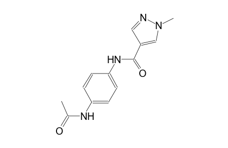 N-[4-(acetylamino)phenyl]-1-methyl-1H-pyrazole-4-carboxamide