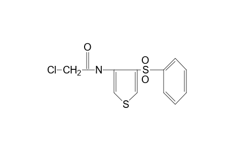2-chloro-N-[4-(phenylsulfonyl)-3-thienyl]acetamide
