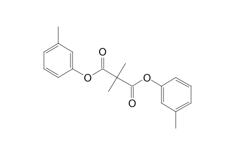 Dimethylmalonic acid, di(3-methylphenyl) ester