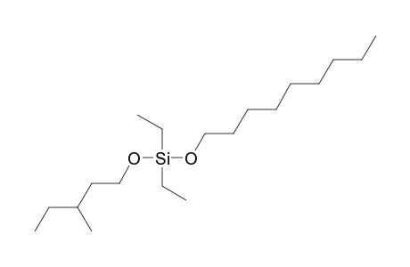 Silane, diethyl(3-methylpentyloxy)nonyloxy-