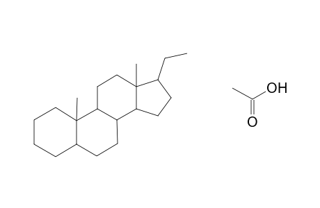 Acetic acid, 17-ethyl-10,13-dimethylhexadecahydrocyclopenta[A]phenanthren-3-yl ester