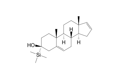 Monotrimethylsilyl 3.beta.-hydroxyandrost-5,16-diene