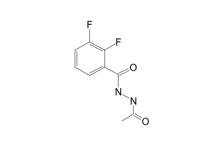 2,3-Difluorobenzohydrazide, N'-acetyl-