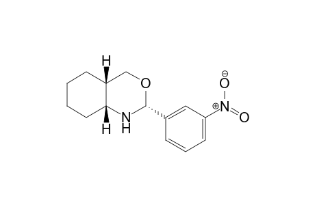 (2R,4aS,8aR)-2-(3-nitrophenyl)octahydro-1H-benzo[d][1,3]oxazine