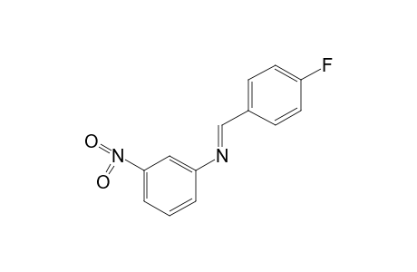 N-(p-fluorobenzylidene)-m-nitroaniline