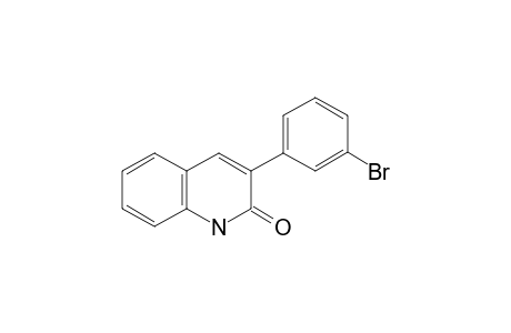 3-(3-Bromophenyl)quinolin-2(1H)-one