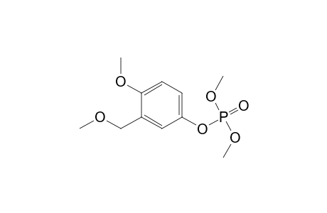 Phosphoric acid, 4-methoxy-3-(methoxymethyl)phenyl dimethyl ester